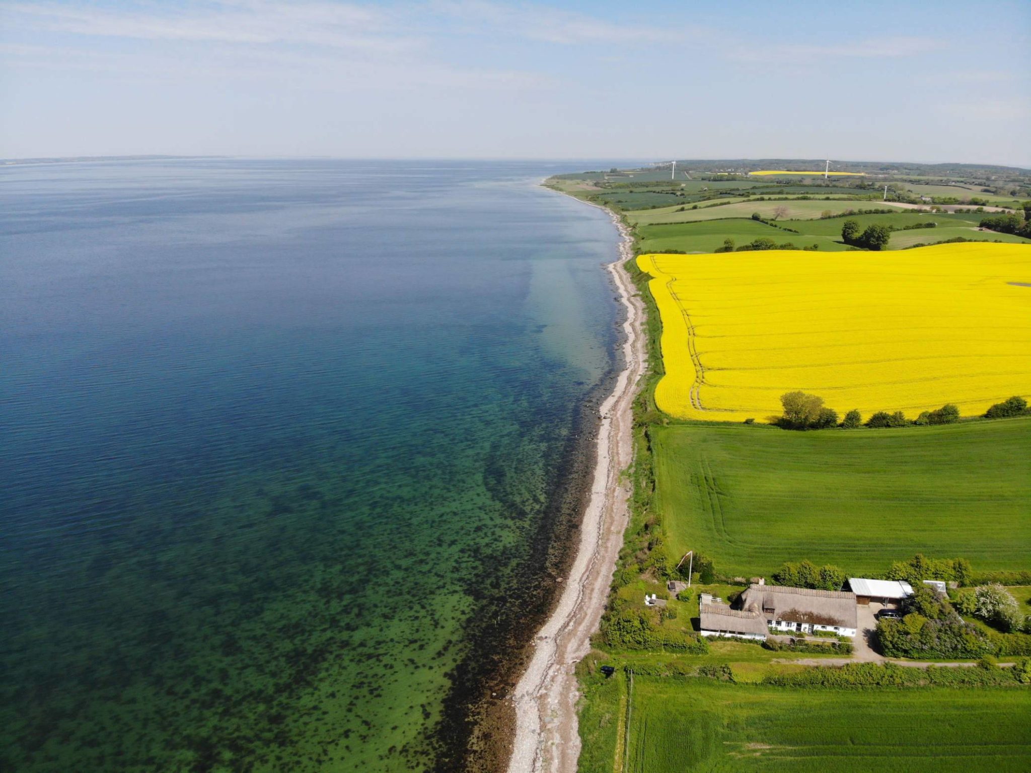 dronefoto aarhus